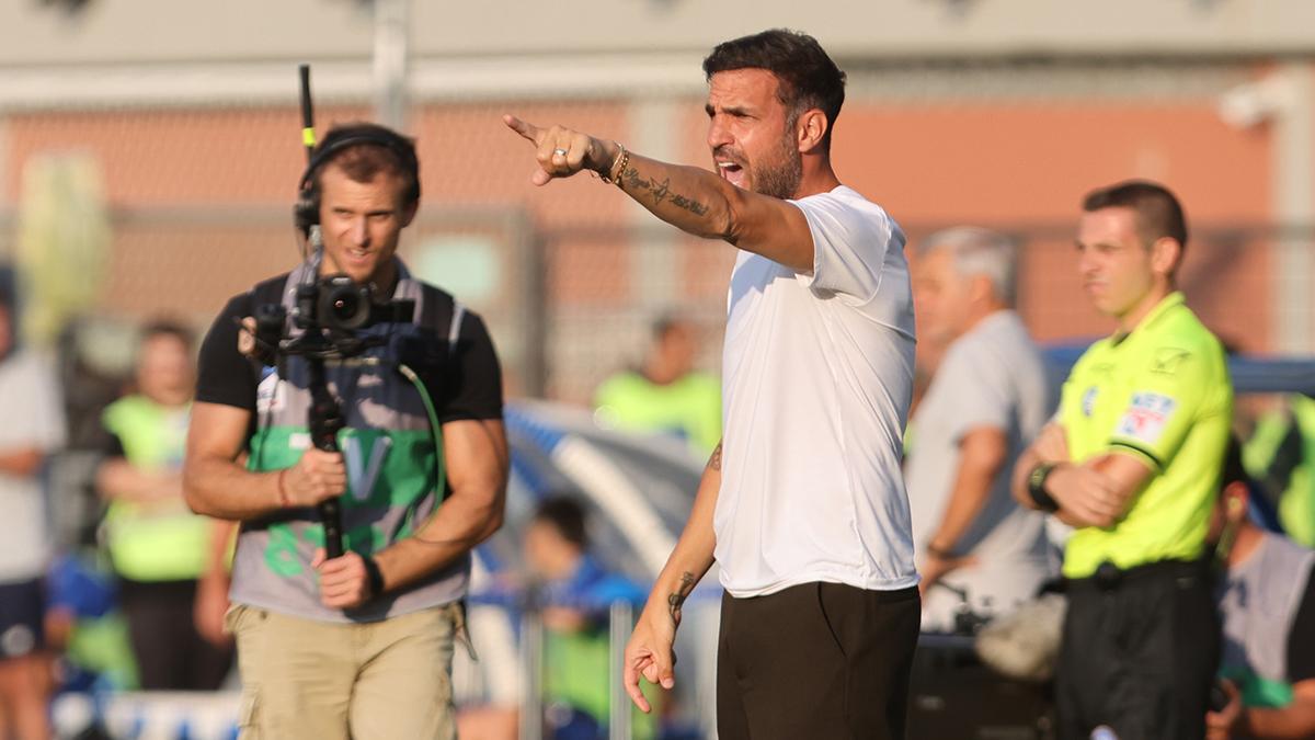 Cesc Fábregas es el entrenador del Como 1907