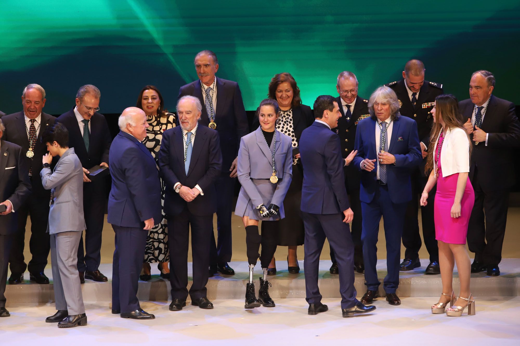 La gala del 28-F y la entrega de Medallas de Andalucía 2024, en imágenes