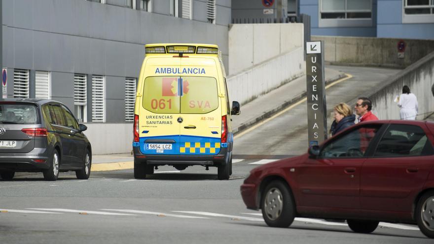 Herido un motorista tras colisionar con un turismo en Pocomaco