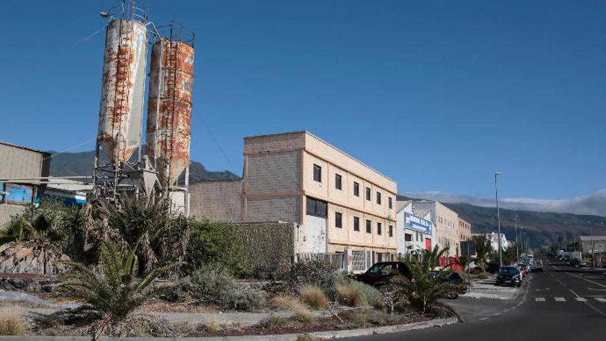 Imagen de archivo de un polígono industrial de la Isla.