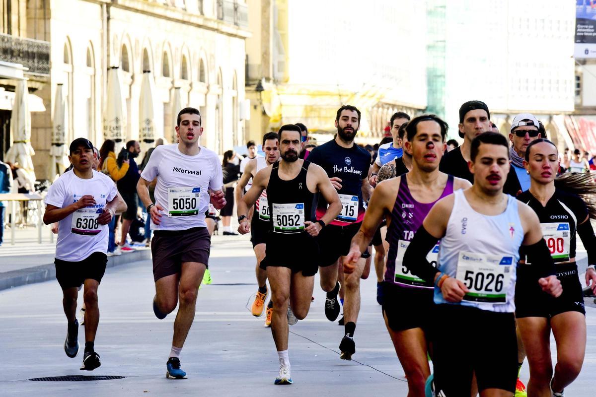 Así fue la media maratón Coruña21