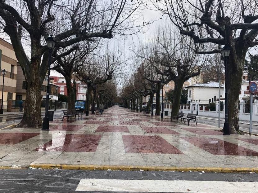 Requena, esta mañana.