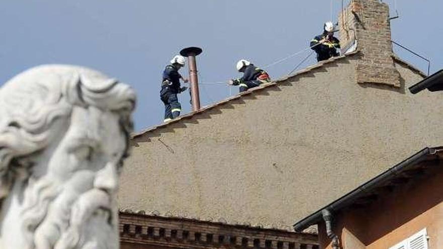 La Capilla Sixtina, en la que se elegirá al sucesor de Benedicto XVI.