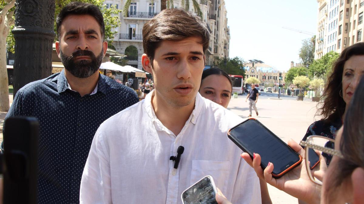 Borja Sanjuán ha anunciado que el PSPV va a denunciar a Badenas.