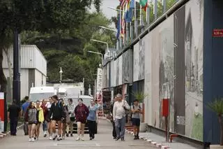 La Feria de Muestras se prepara para recibir a los primeros visitantes: así es el montaje de la feria más visitada de toda España