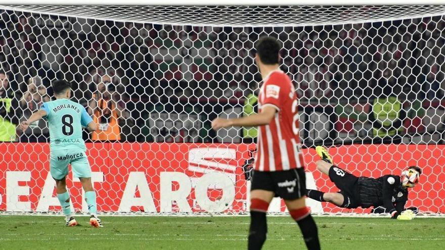 Otra vez los malditos penaltis dejan al Mallorca sin la Copa del Rey