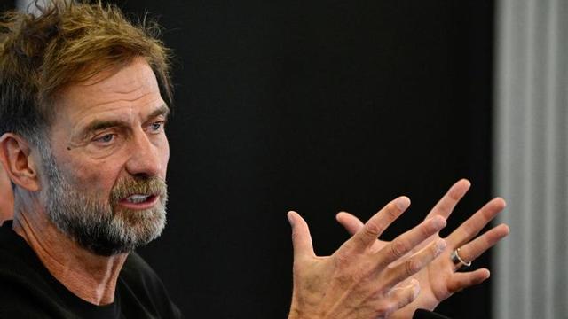 Jürgen Klopp, en la seva presentació com a seleccionador, ahir.  | JOHN MACDOUGALL / AFP