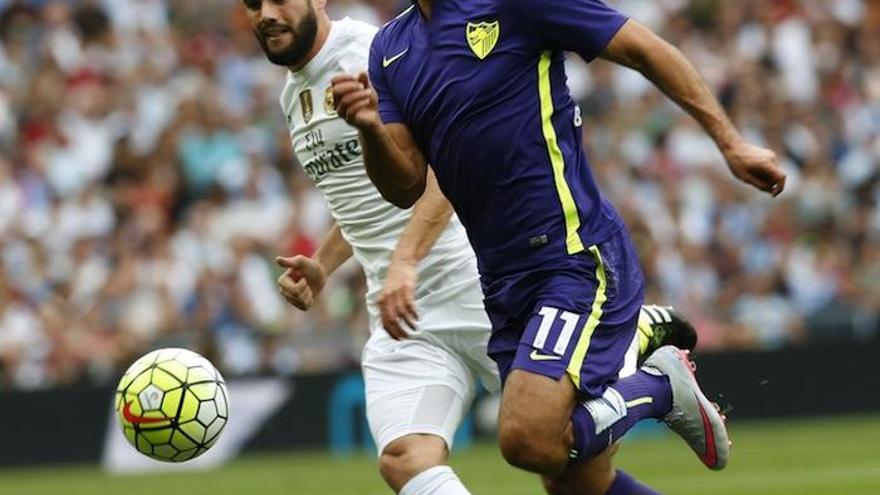 Amrabat se lesionó en el Bernabéu tras un choque con el defensa madridista Nacho.