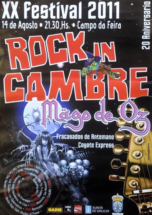 El Rock in Cambre, en exposición