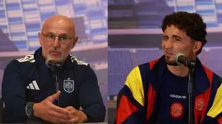 Luis de la Fuente y Yeremy Pino han salido en defensa de Gavi