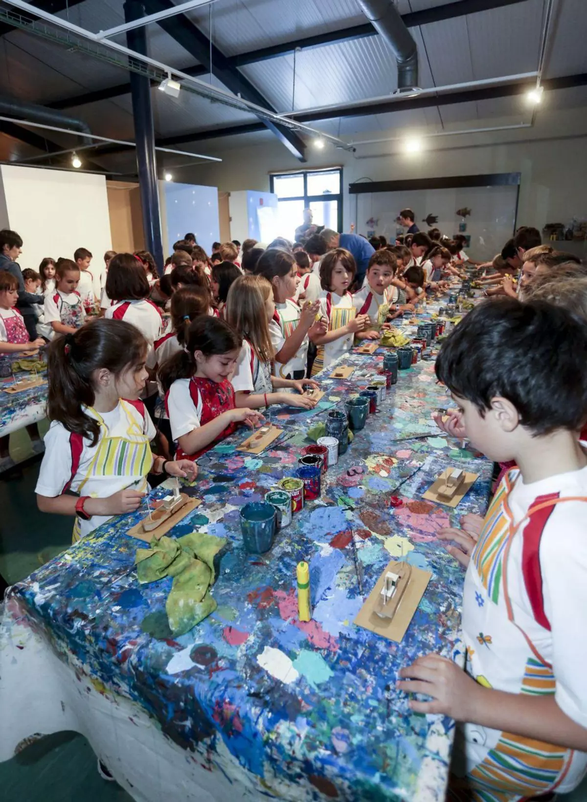 La huelga de educación lastra las cifras del Museo Marítimo de Luanco