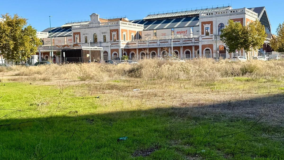 Solar de San Bernardo donde se ubicará el aparcamiento de ISP.