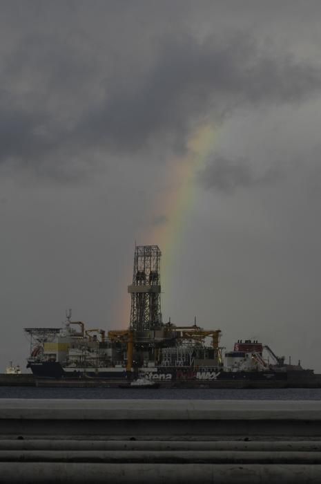 METEOROLOGIA. ARCOIRIS Y BARCO PERFORADOR