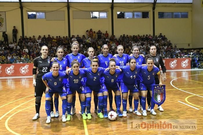 Fútbol sala femenino en Archena: España - Italia