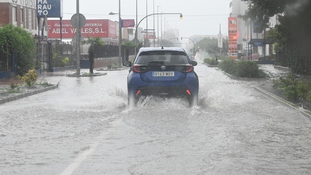 La provincia se encuentra en alerta amarilla por fuertes chubascos.