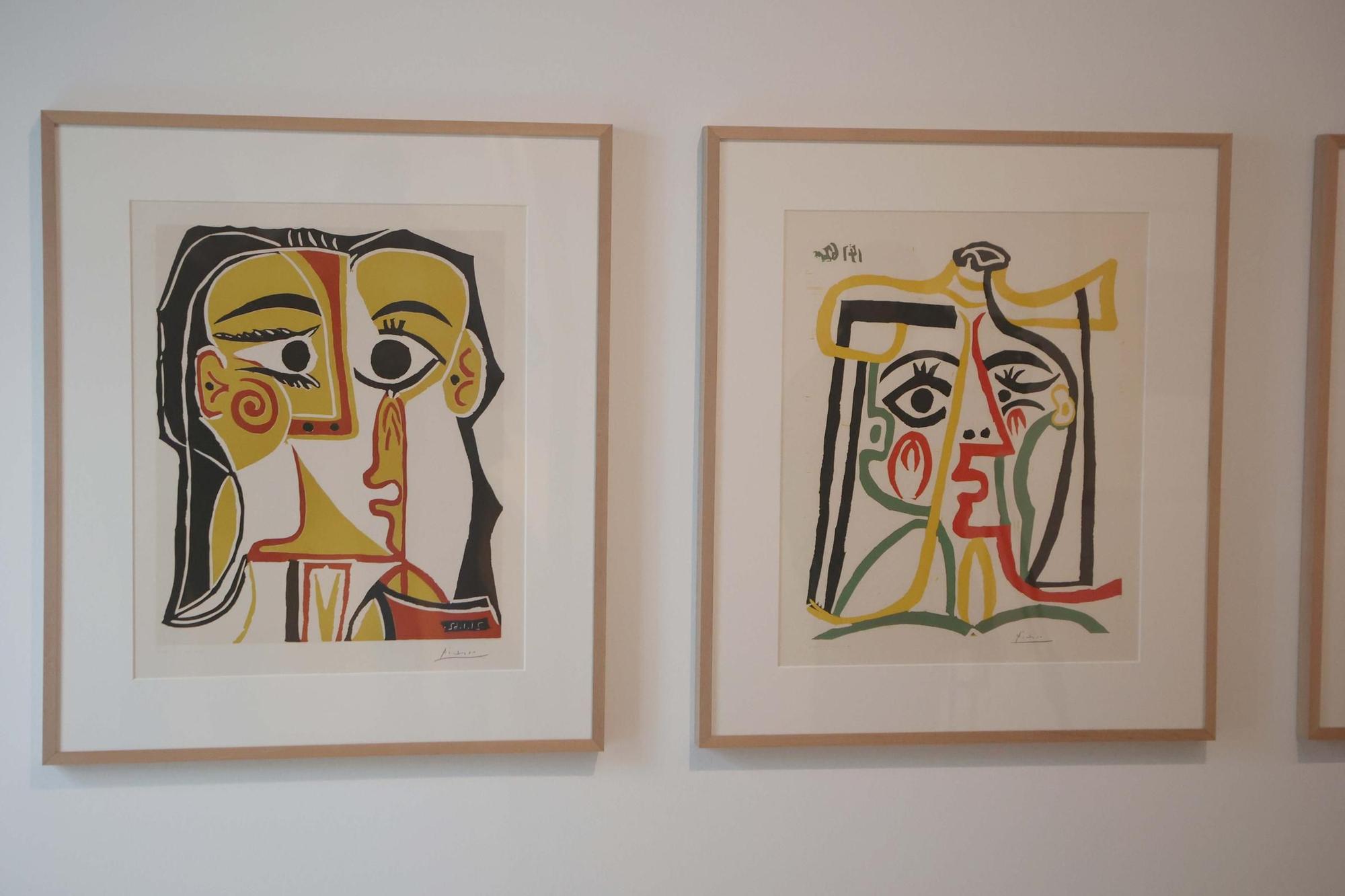 Inauguración de la exposición 'Compromiso con el arte' en A Coruña