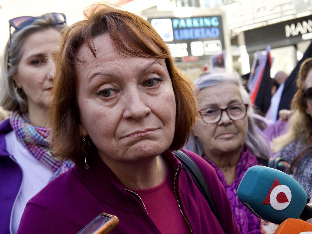 La manifestación en Murcia contra la violencia machista, en imágenes