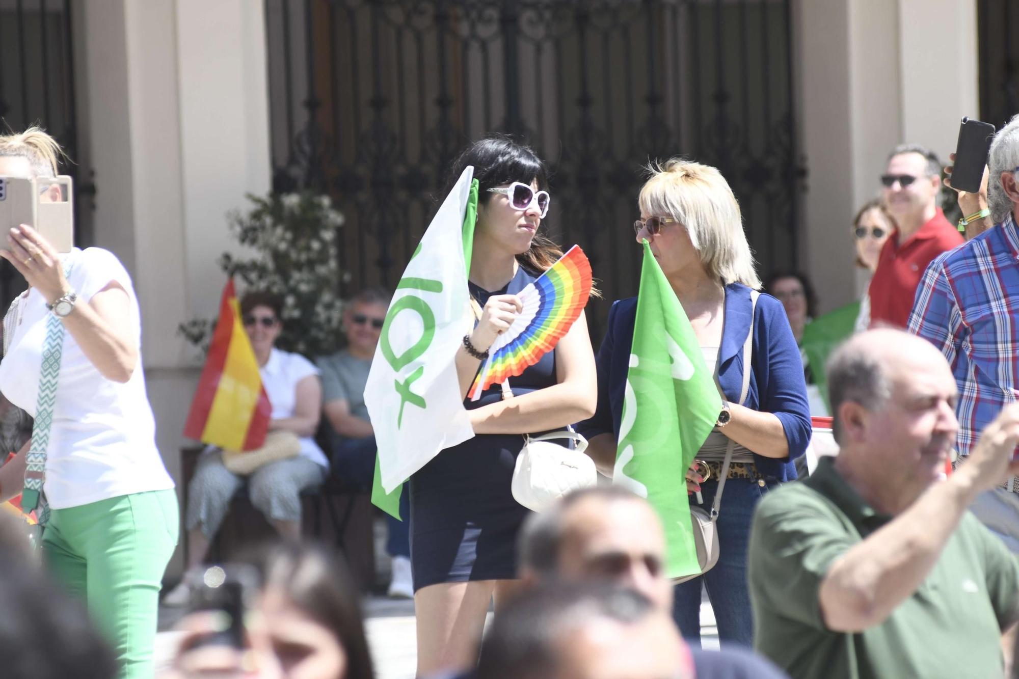 Acto de Santiago Abascal y Jorge Buxadé en Murcia