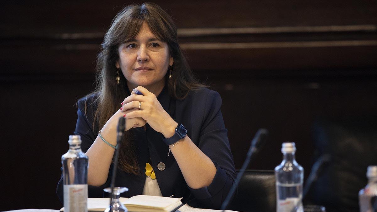 Laura Borràs, en el Parlament