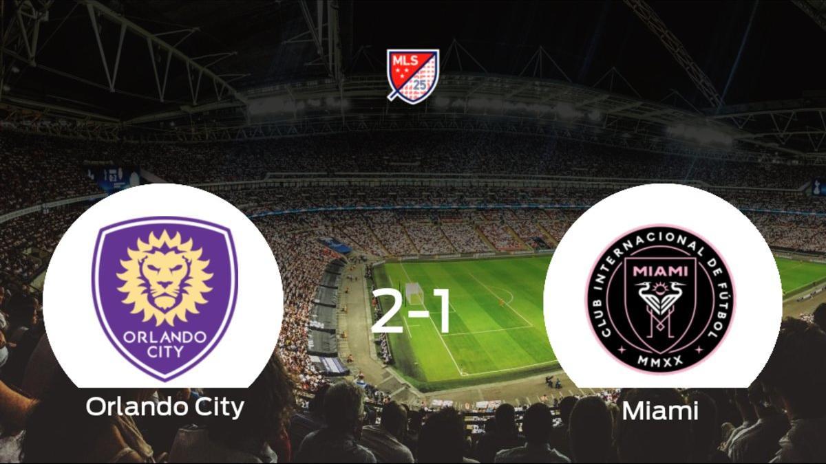 El Orlando City gana 2-1 frente al Inter de Miami