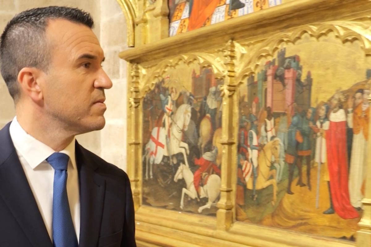 Mompó, en El Puig, el pasado 8 de octubre.