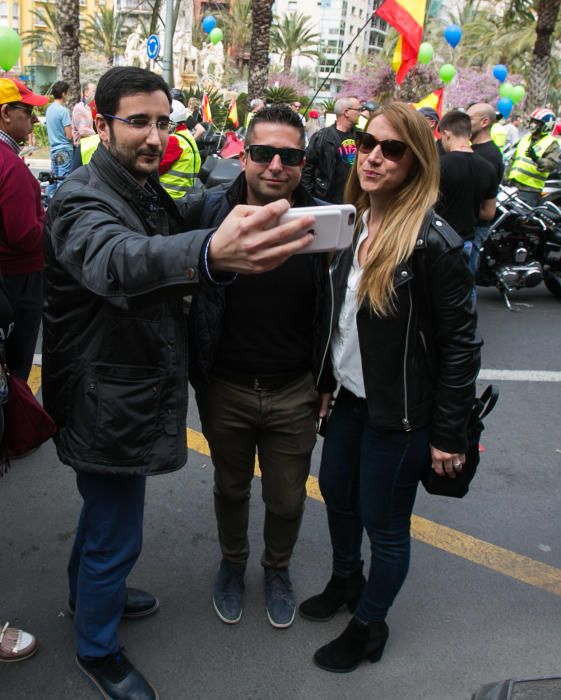 Manifestación por la equiparación salarial convocada por la asociación de policí­as Jusapol en Luceros