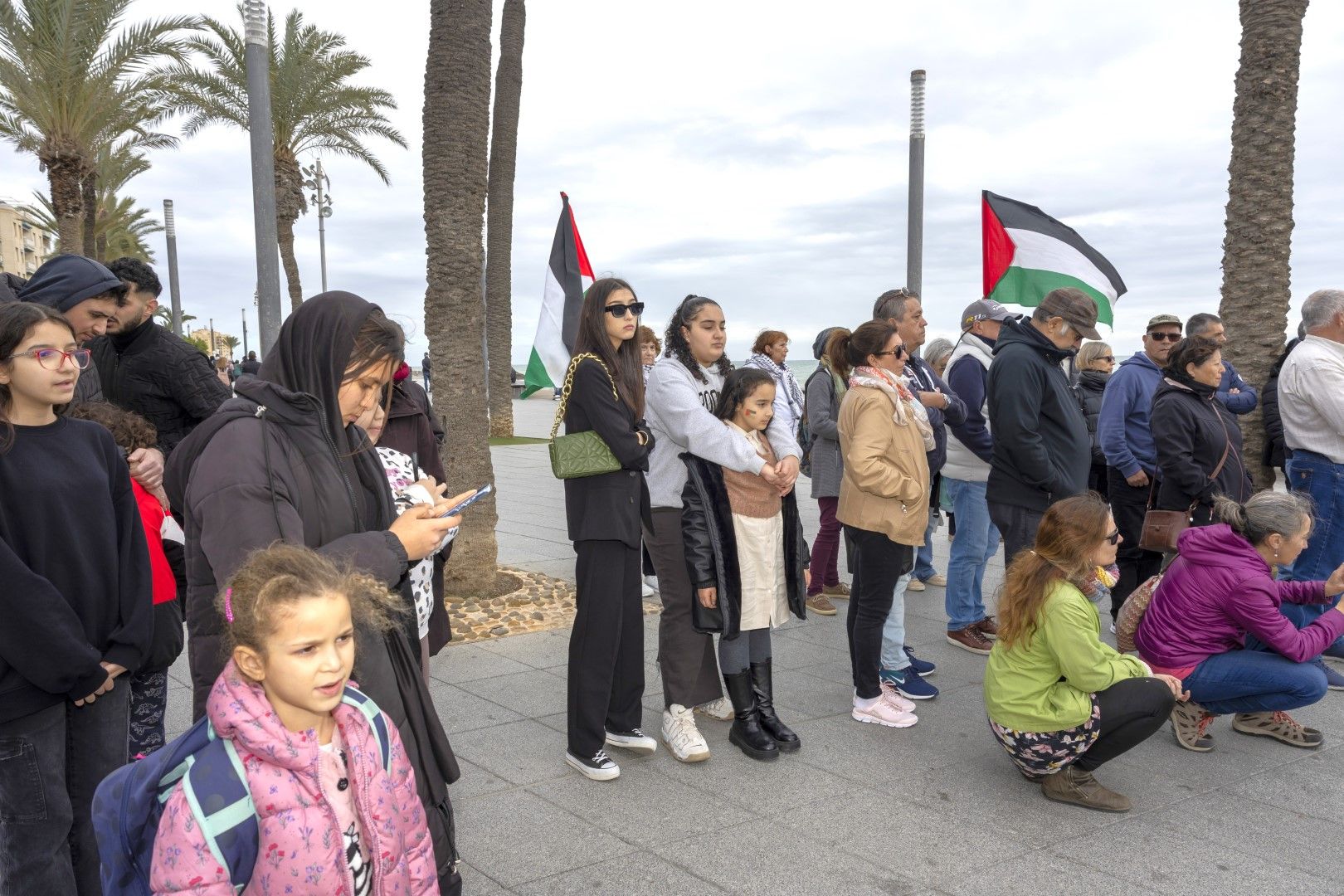 Una concentración en Torrevieja reclama "parar el genocidio en Gaza"