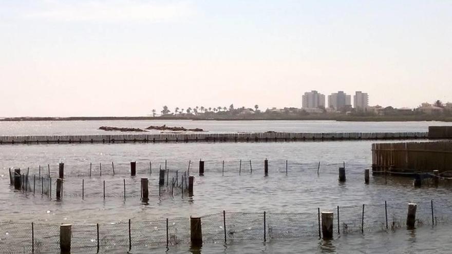 Las Encañizadas, en La Manga del Mar Menor.