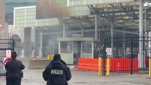 Incident at the Rainbow Bridge border crossing in Niagara Falls