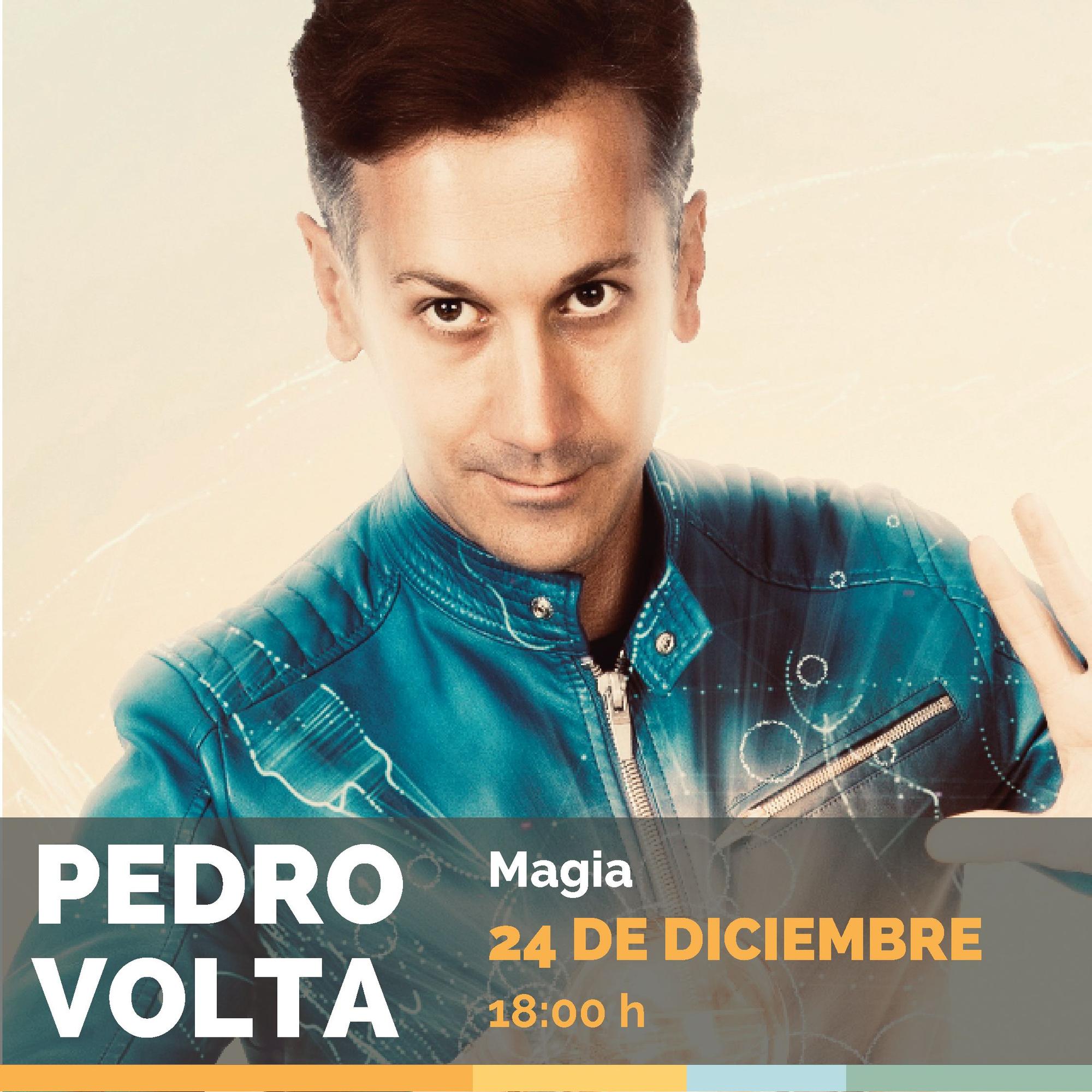 El ilusionista Pedro Volta actuará el viernes 24 a las 18h