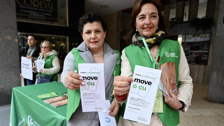 Una campaña en Pontevedra para prevenir el cáncer de colon