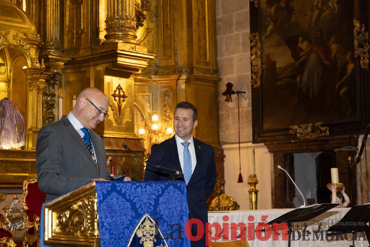 Pregón de Semana Santa en Caravaca por Álvaro Peña