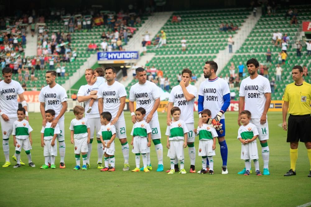 Elche y Nàstic empatan en el Martínez Valero