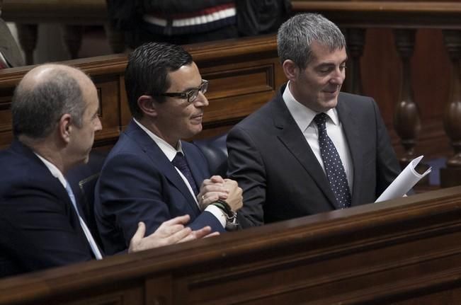 19/01/2017.CANARIAS.Pleno del Parlamento de Canarias..Fotos: Carsten W. Lauritsen