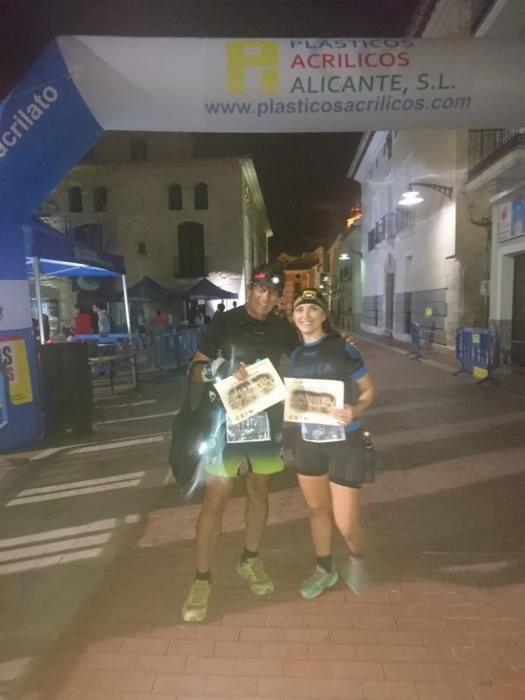 Trail nocturno de Pliego