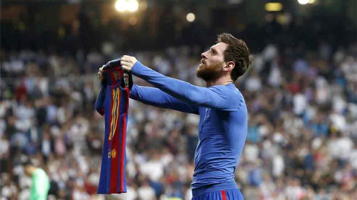 Messi celebró de una forma especial su gol 500
