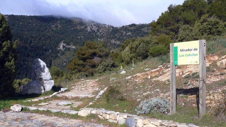 Mirador Luis Ceballos del Parque Nacional Sierra de las Nieves