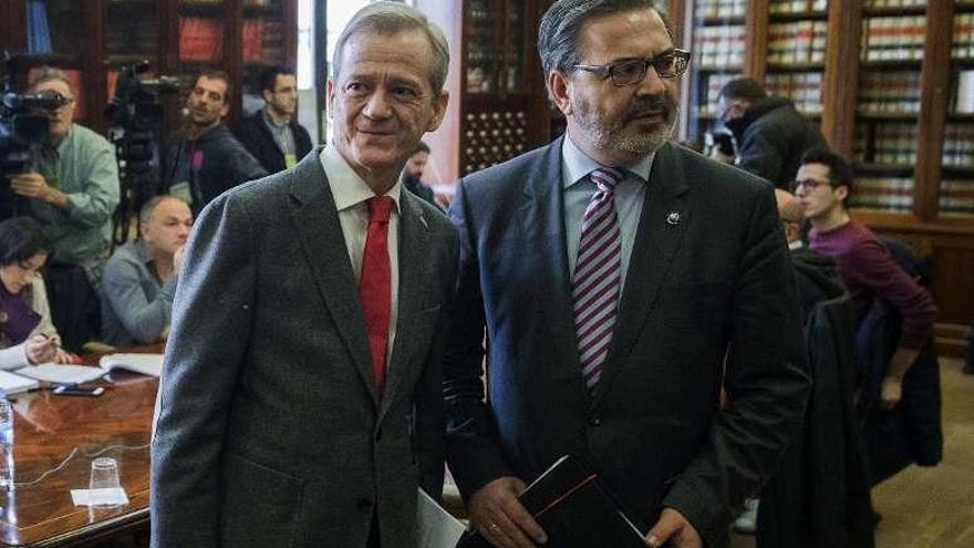 Caballero, fiscal superior de la Comunidad, y Polo, fiscal jefe de Madrid.