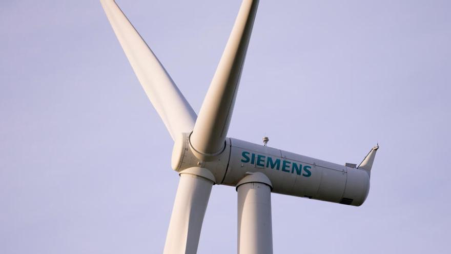 Aerogenerador de Siemens Gamesa.