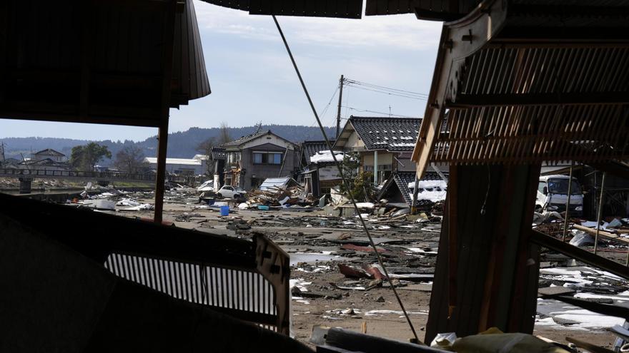 Destrucción tras el terremoto que sacudió Japón en enero de 2024.