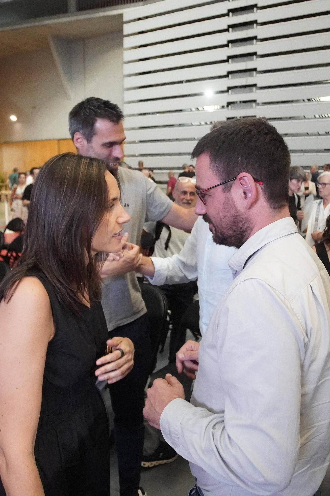 Les fotos de l'anunci de la fusió entre l'Uni i el Bàsquet Girona