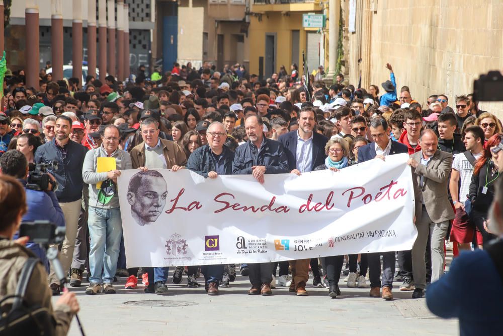 La provincia conmemora el aniversario de la muerte del poeta oriolano Miguel Hernández