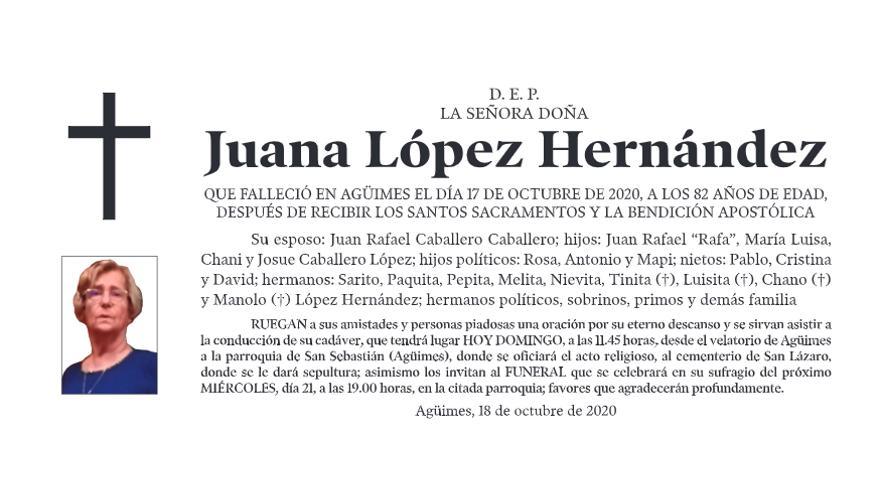 Juana López Hernández