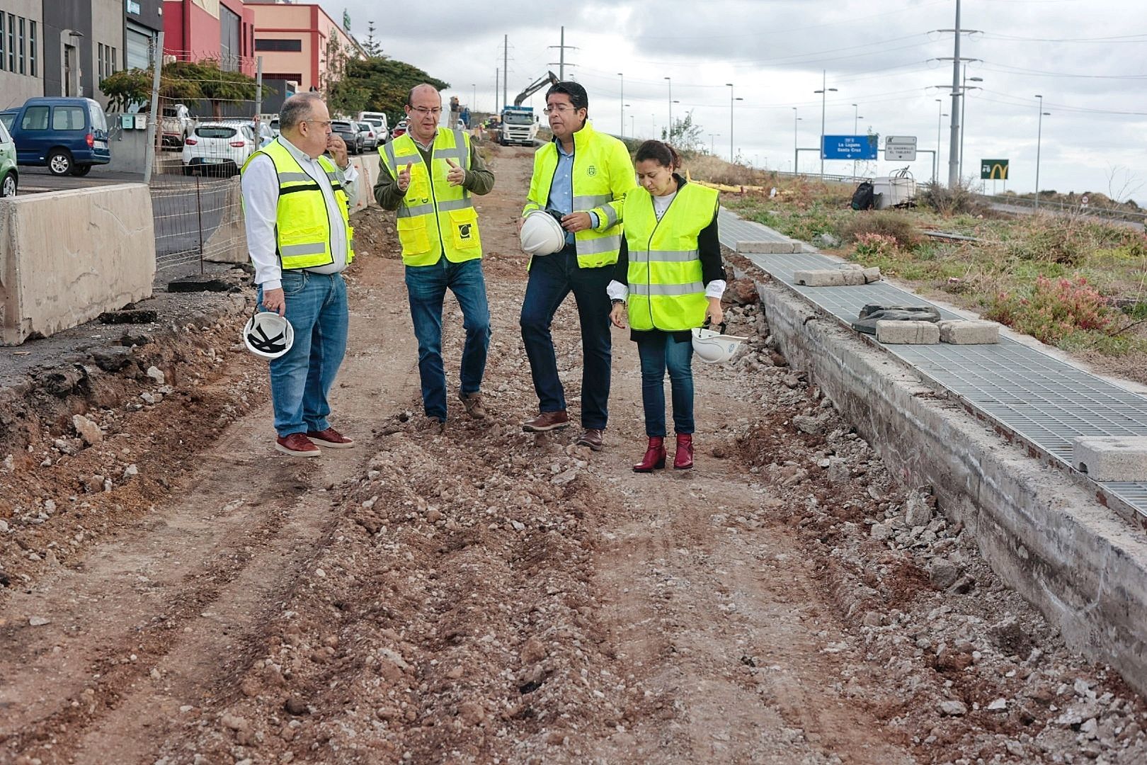 Visita de Pedro Martín a La Campana