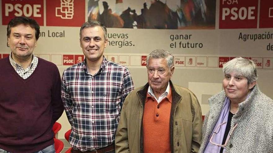 Ardura se apoya en Pachi Blanco para renovar el PSOE y García en Gadea Badal