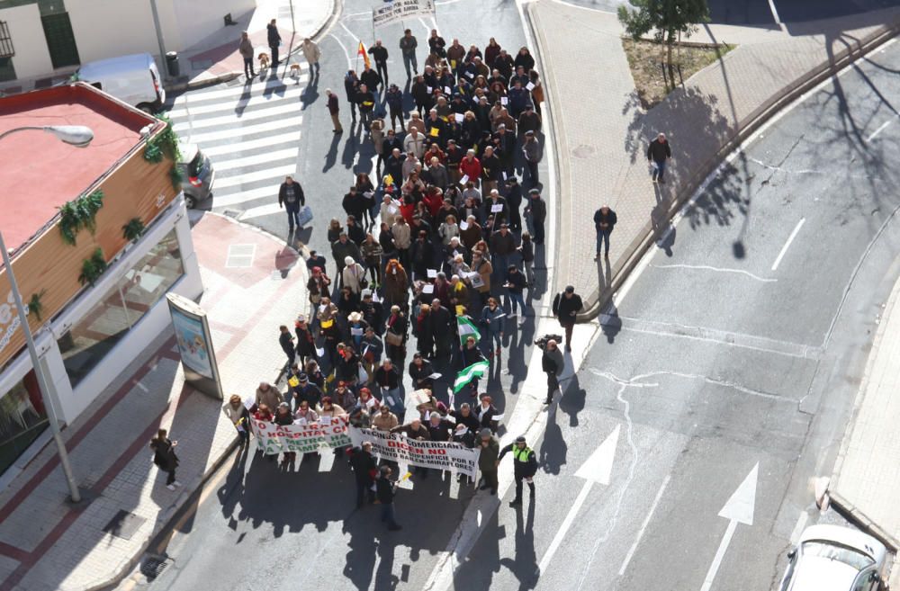 Protesta ciudadana por el tranvía al Civil