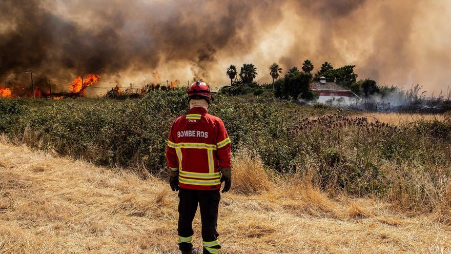 Los fuegos en la región portuguesa de Leiria quedan bajo control pero se teme reactivación
