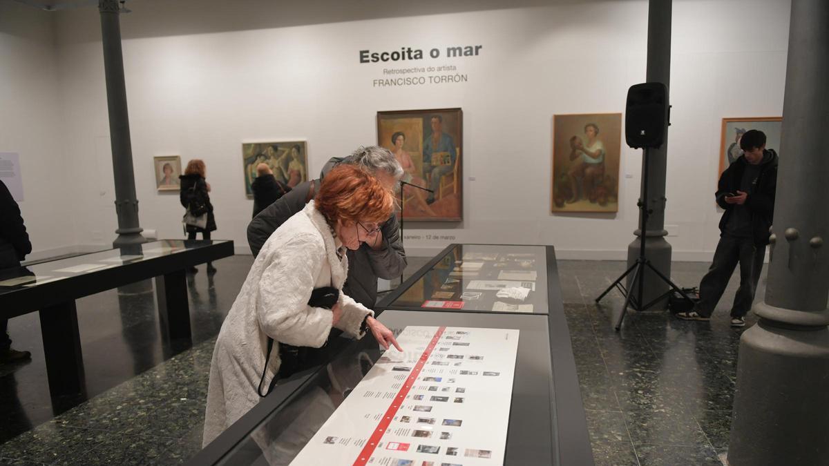 Exposición retrospectiva de Francisco Torrón en A Coruña