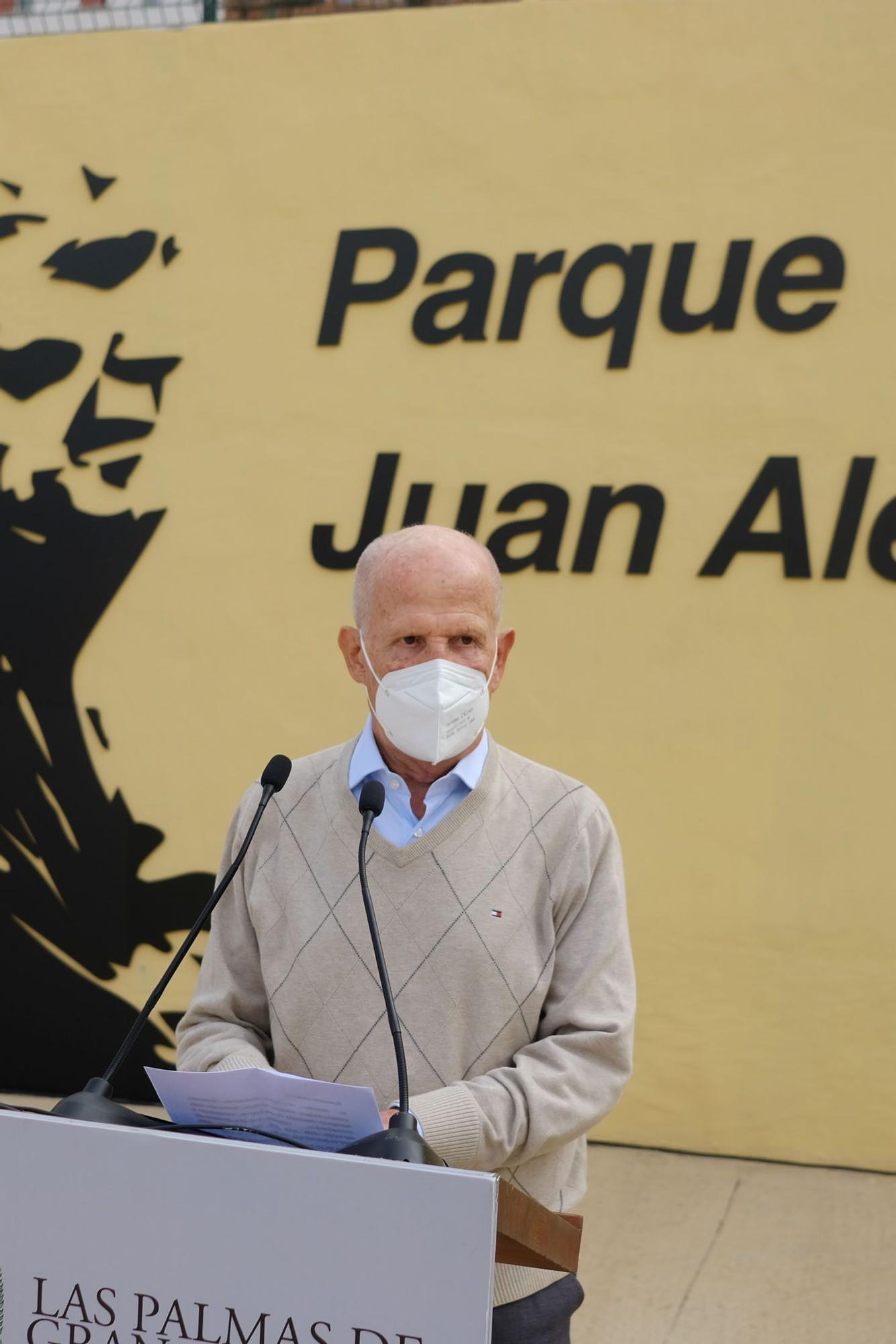 Homenaje a Juan Alemán Cáceres, histórico líder vecinal de La Paterna