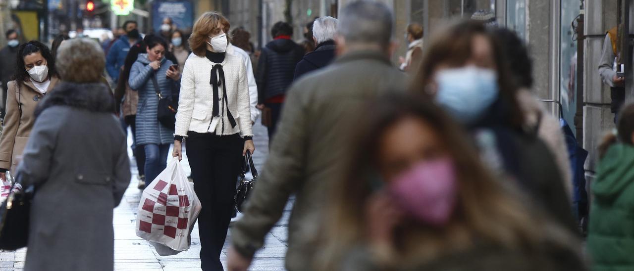 Compras en el centro de Oviedo